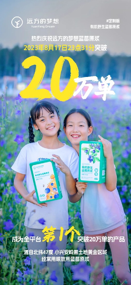 蓝莓原浆创造单品历史 - 第1张 蓝莓原浆创造单品历史 - 第1张